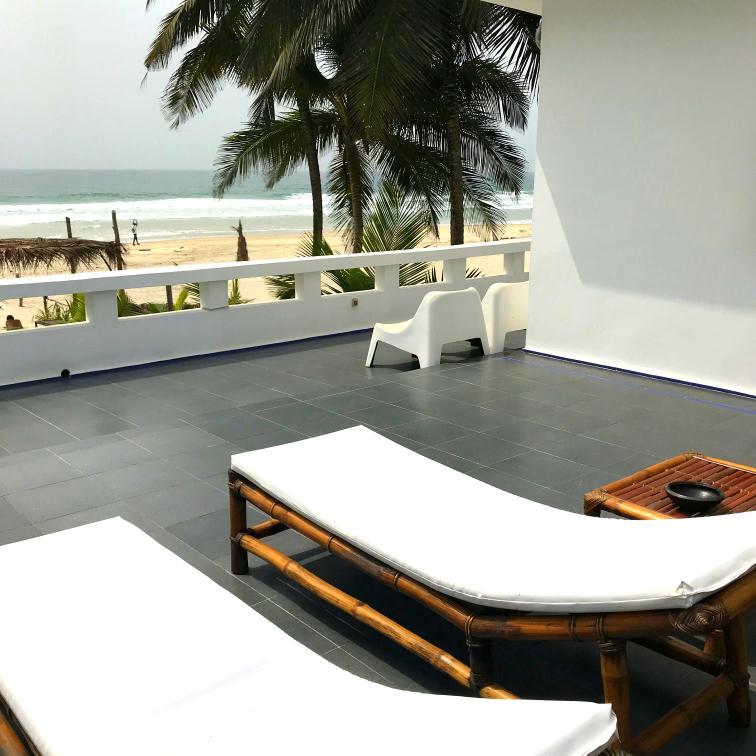 La Maison Blanche Hotell Assinie-Mafia Exteriör bild